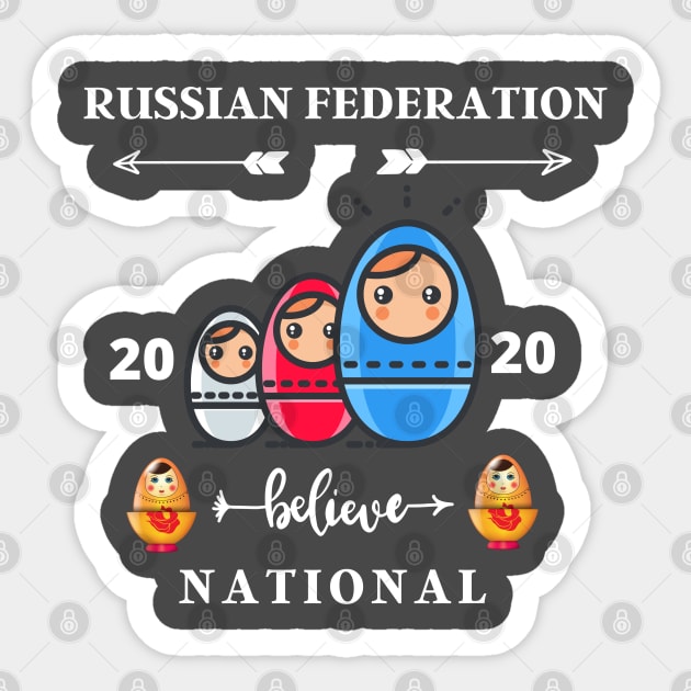 Russia 2020 Sticker by Grishman4u